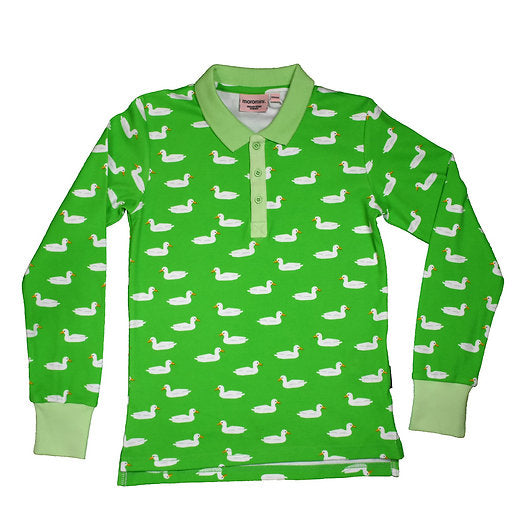 Polera Polo Green Duck