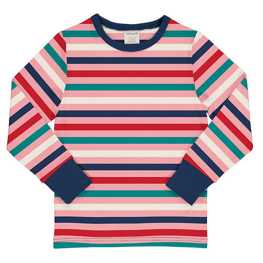 Polera Stripes Blossom