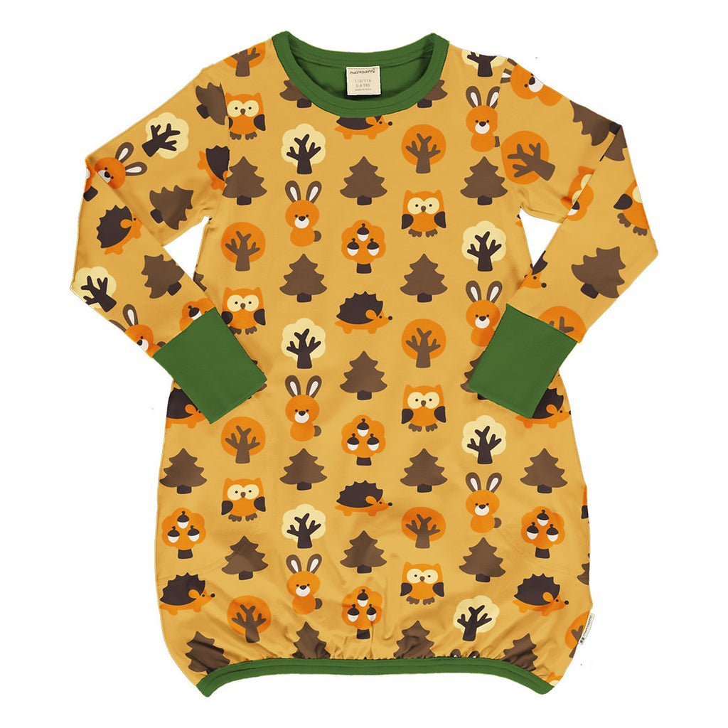 Vestido Balloon Yellow Forest