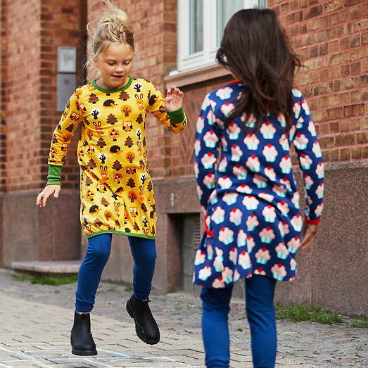 Vestido Balloon Yellow Forest