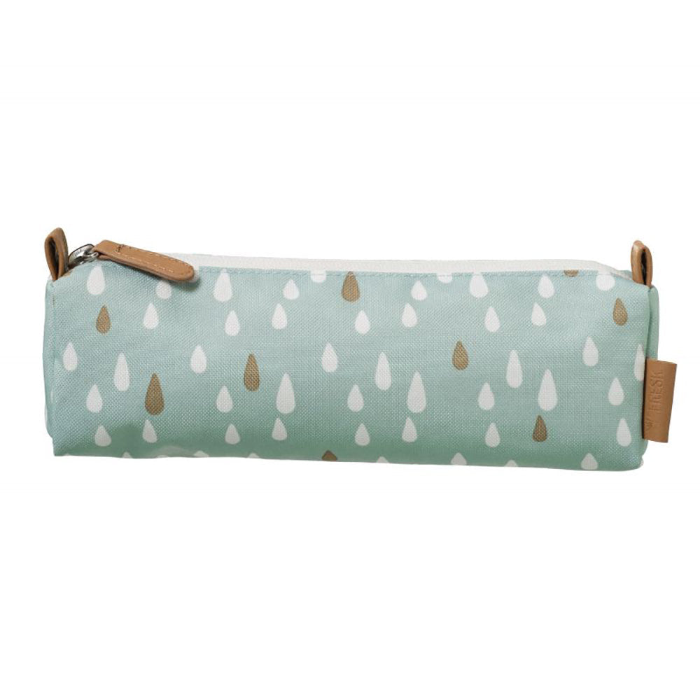 Estuche Escolar Fresk Gotas celeste