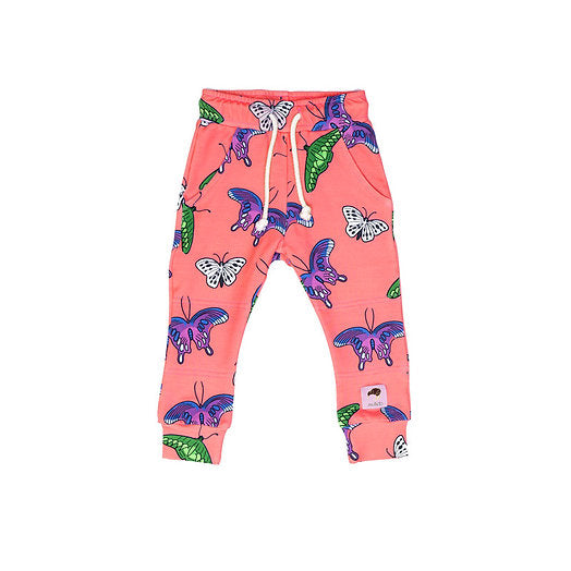 Jogger Coral Butterflies