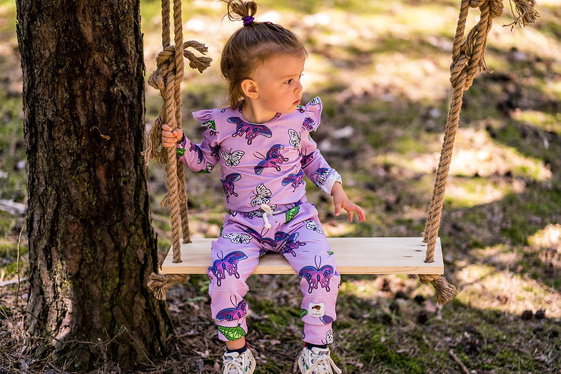 Jogger Lilac Butterflies