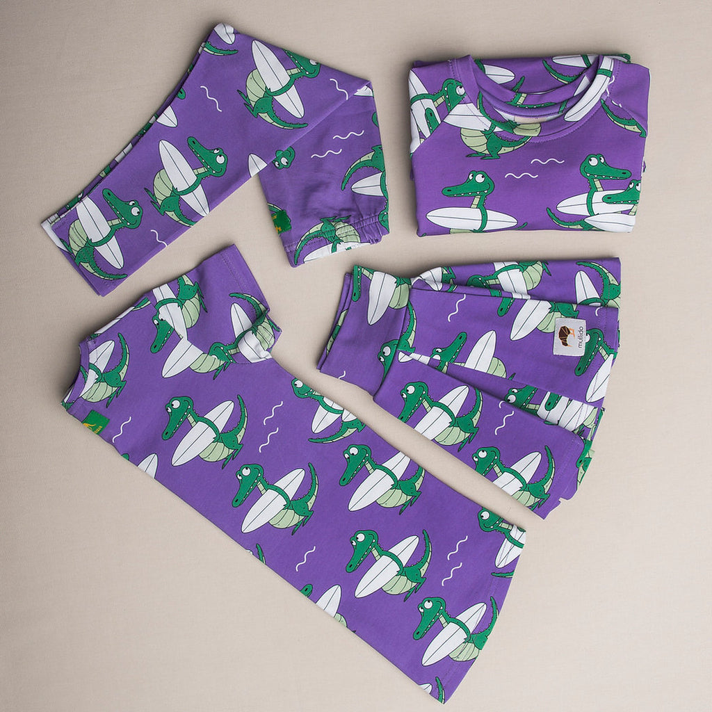 Jogger Purple Croc