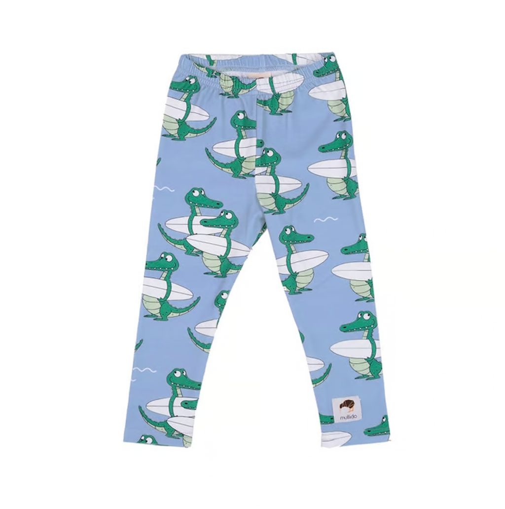 Leggings Blue Croc