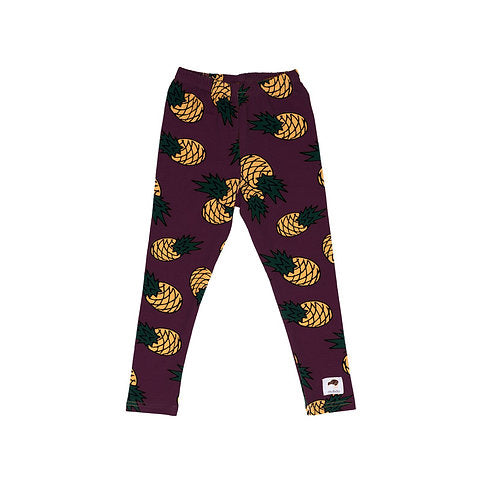 Leggings Magenta Pineapple