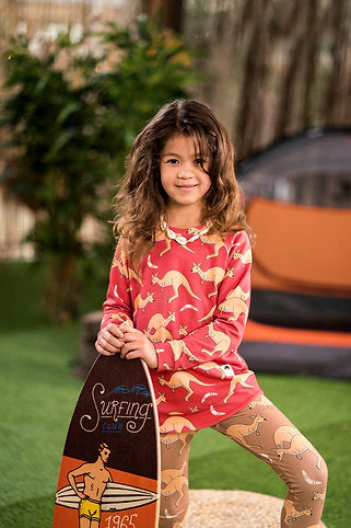 Leggings Sand Kangaroo
