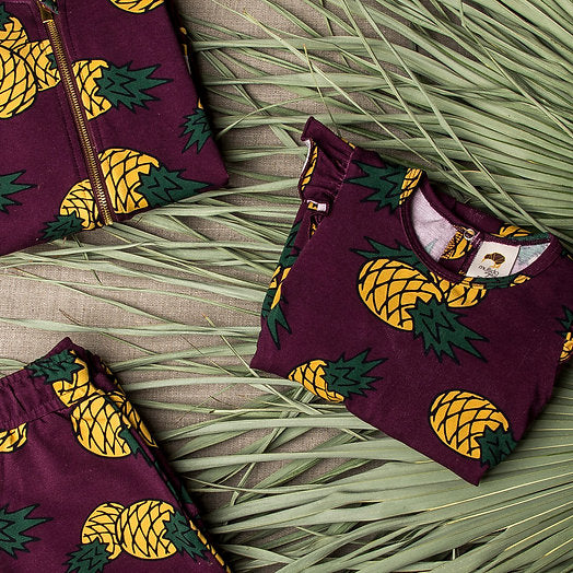 Polera Magenta Pineapple
