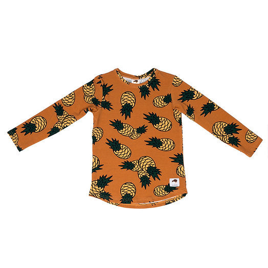 Polera Mustard Pineapple