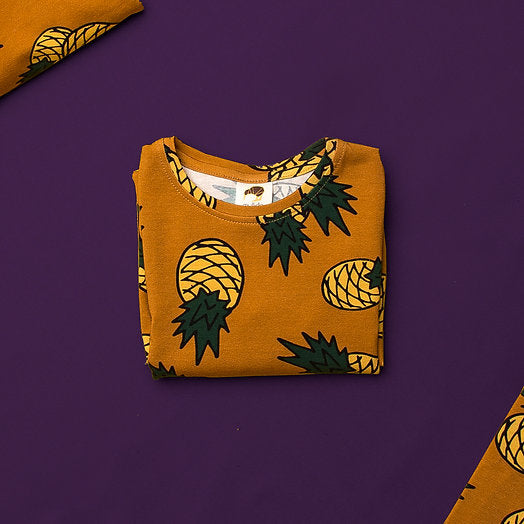 Polera Mustard Pineapple
