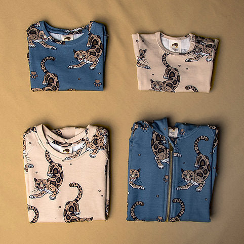 Polerón Blue Leopard