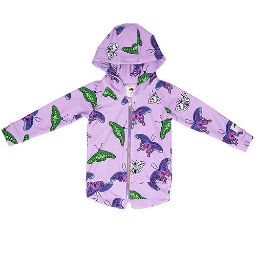 Polerón Hoodie Lilac Butterflies