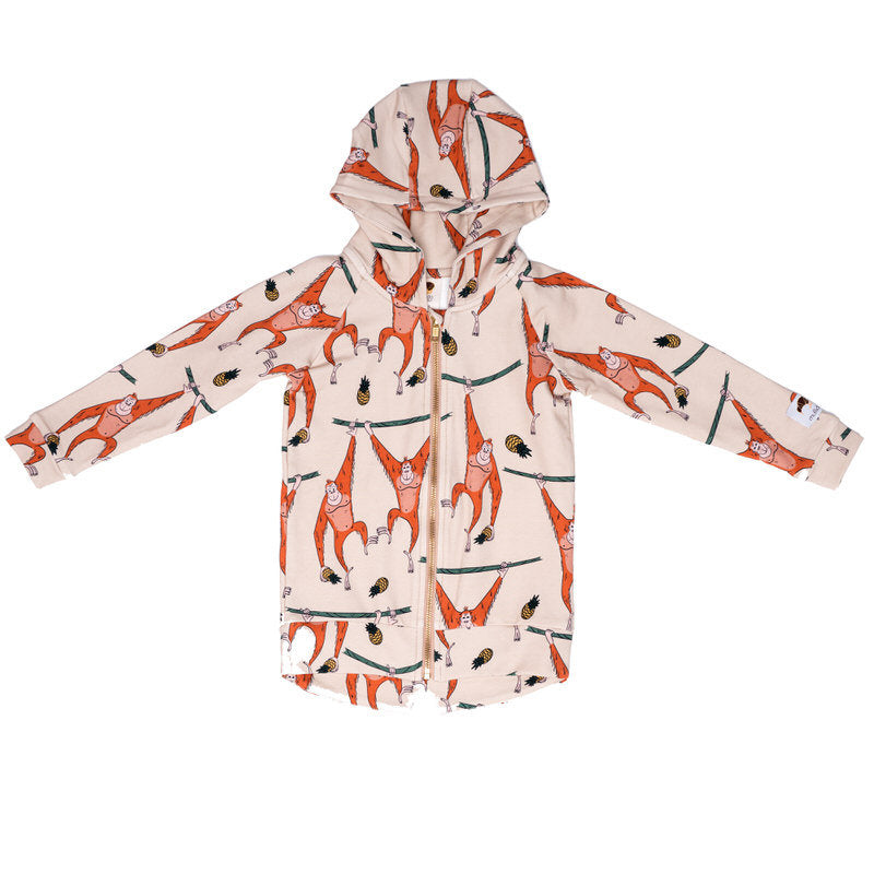 Polerón Hoodie Orangutan Beige