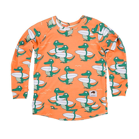 Polerón Orange Croc