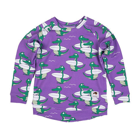 Polerón Purple Croc