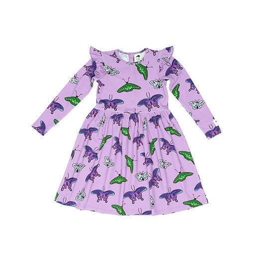 Vestido Lilac Butterflies